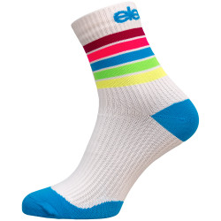 COMPRESSION SOCKEN STRADA STRIPE WHITE