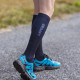 COMPRESSION SOCKEN-MERINO-Blue