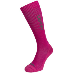 COMPRESSION SOCKEN-MERINO-FUCHSIA