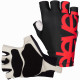 Kurze Radhandschuhe Eleven Black Red